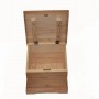 Caja de madera para decorar abierta