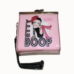 Monedero Betty Boop con cierre metalico