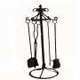 Set de utensilios de chimenea grande