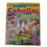 Puzzle infantil 100 piezas Caballos y Ponis