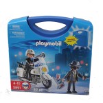 Maletin Playmobil - Set de Policia y ladrón