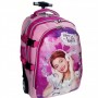mochila Trolley con ruedas Violetta