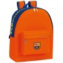 mochila fc barcelona naranja