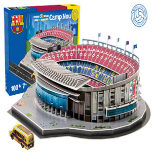 Puzzle 3d de Camp Nou - FC BARCELONA.