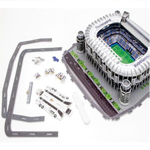 Puzzle 3d de estadio Santiago Bernabeu  2 - Real-Madrid