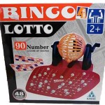 Bingo-Lotto de mesa en familia