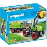 Playmobil Tractor con remolque
