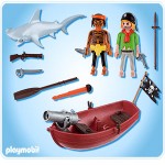 Playmobil piratas y tiburon 2