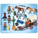 Playmobil western - Caravana y bandido